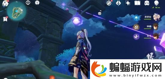 原神水月池繼電石解密方法