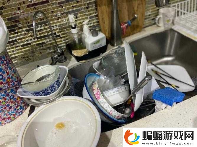 廚房總索要刷碗