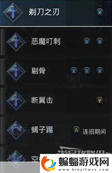 暗黑血統2出招表