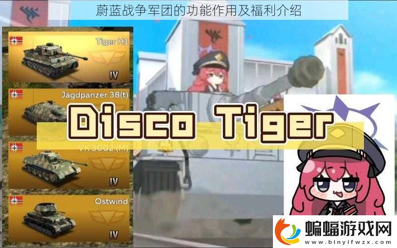 蔚藍戰爭軍團的功能作用及福利介紹