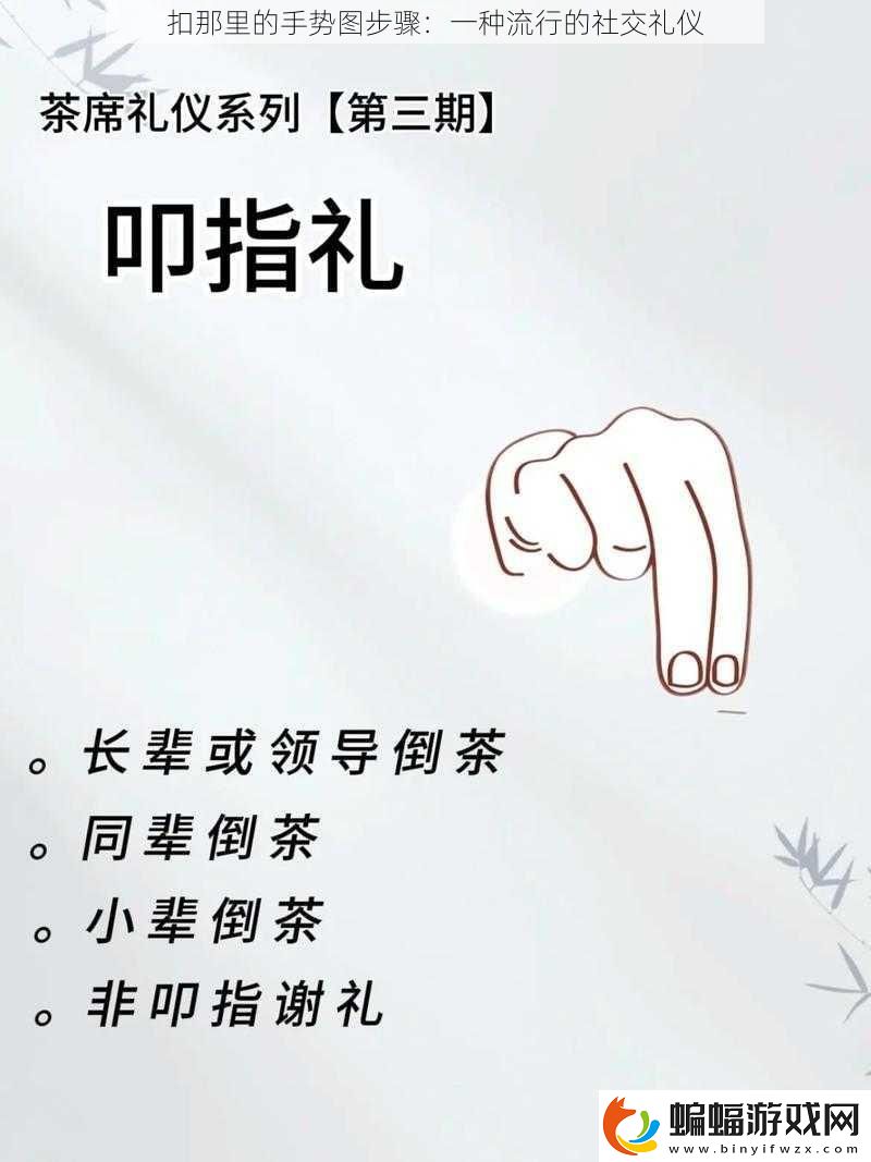 扣那里的手勢圖步驟