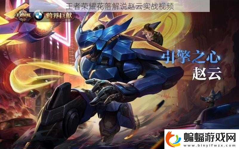 王者榮耀花落解說趙云實戰視頻