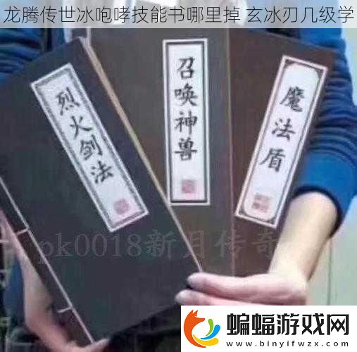 龍騰傳世冰咆哮技能書哪里掉