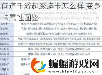 問道手游超級蟒卡怎么樣