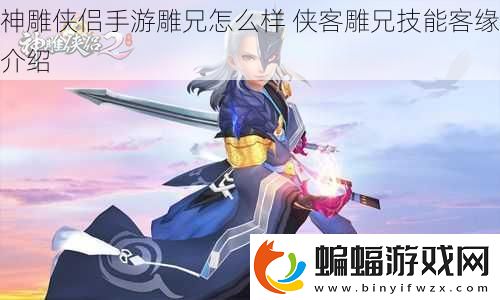 神雕俠侶手游雕兄怎么樣