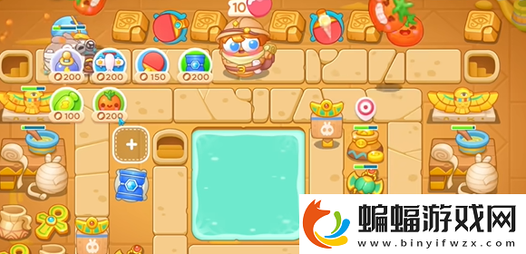 保衛蘿卜4法老歸來第49關攻略